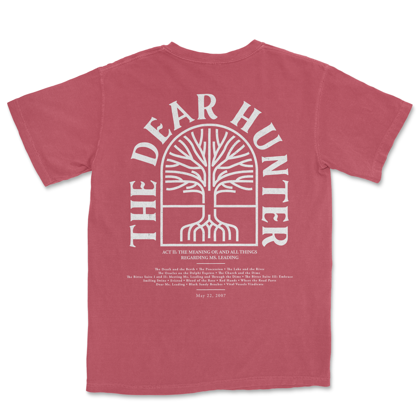 Act II Show Tee (Crimson)