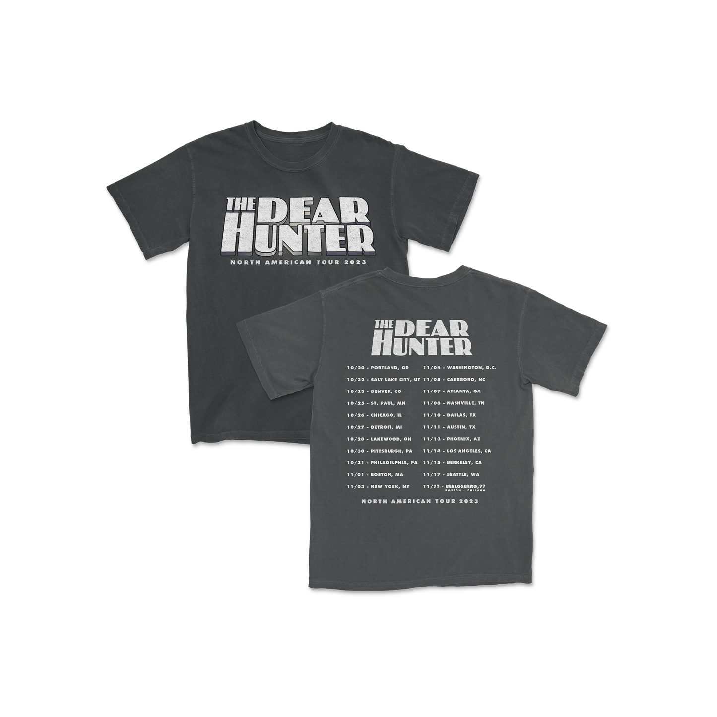 TDH North American Tour 2023 Tee (Black)