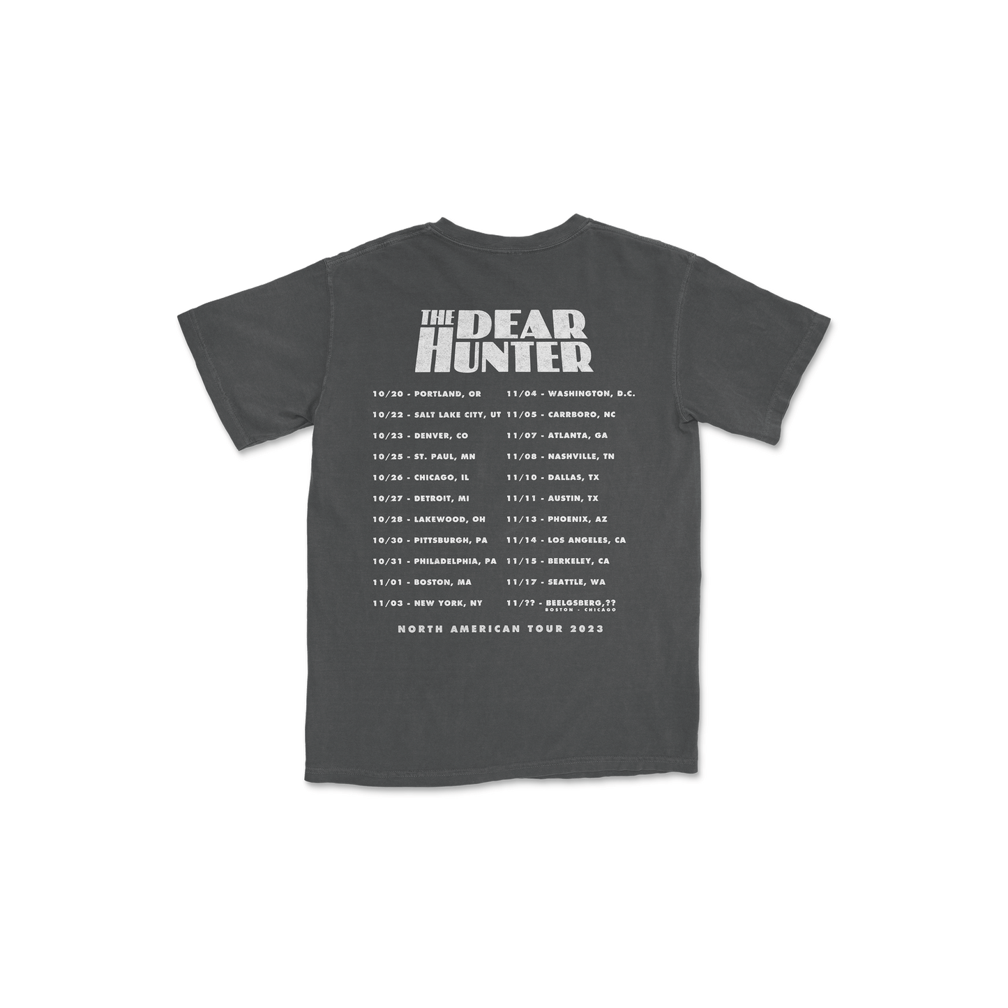 TDH North American Tour 2023 Tee (Black)