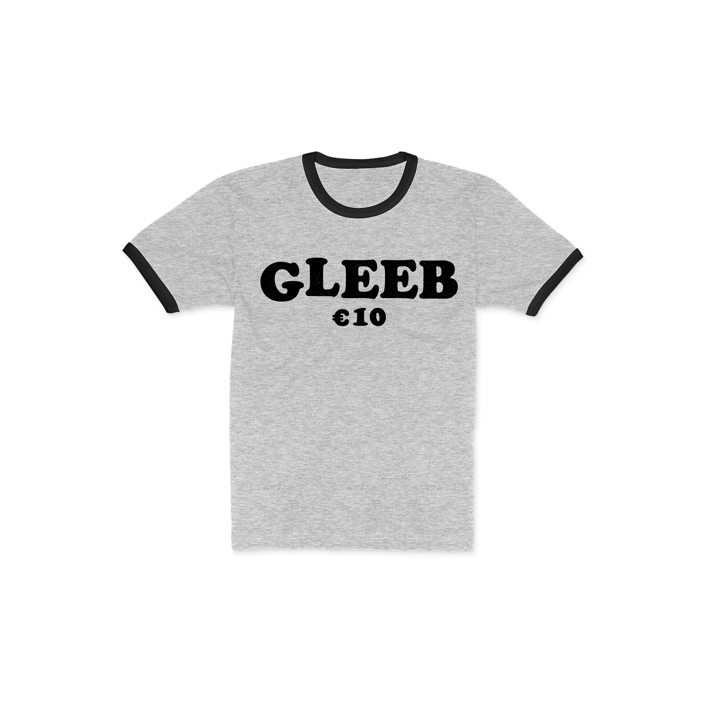 €10 Ringer Tee (Heather Gray)