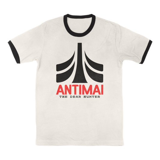 Antimai 80's Ringer Tee (White/Black)